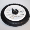 Колесо для детской коляски №007041 надув 12дюймов 47-203 12 1/2х1,75х2 1/4 с тормозной шестеренкой.